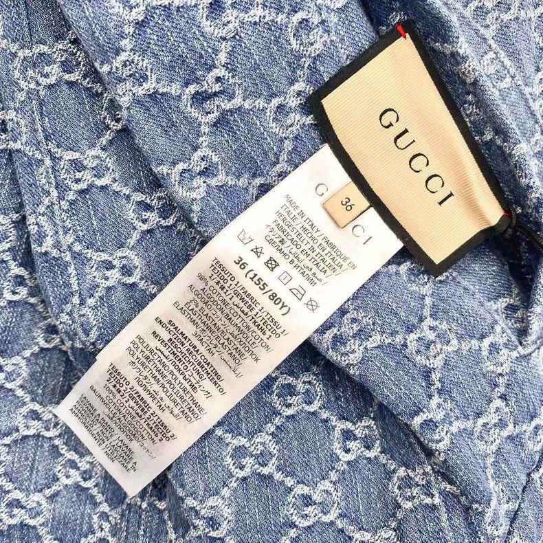 Gucci Gucci Blue old flower double-sided denim jacket Size XS / US 0-2 / IT 36-38 - 7 Thumbnail