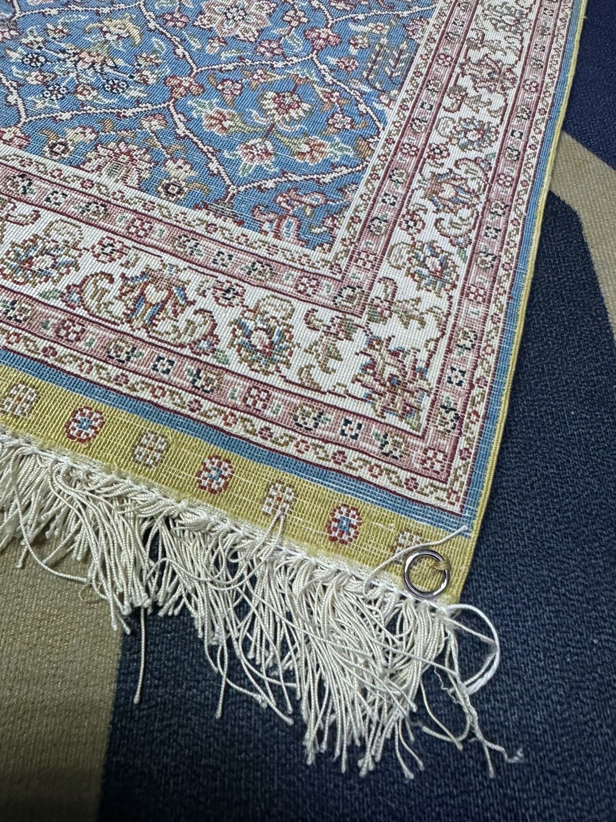 Native HANDMADE KAYSERI SILK RUG 1.5' x 2' TURKIYE CARPET Size ONE SIZE - 7 Thumbnail