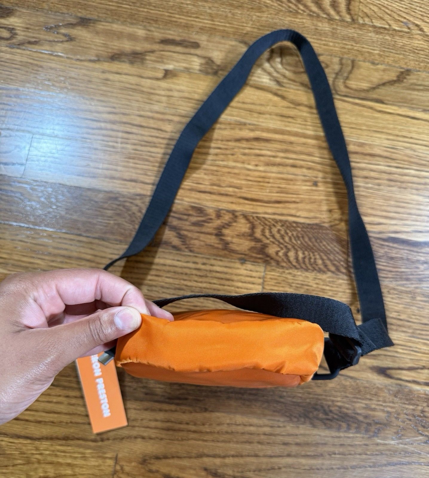 Heron Preston Heron Preston Nylon Crossbody Bag Orange Black NWT Size ONE SIZE - 13 Thumbnail