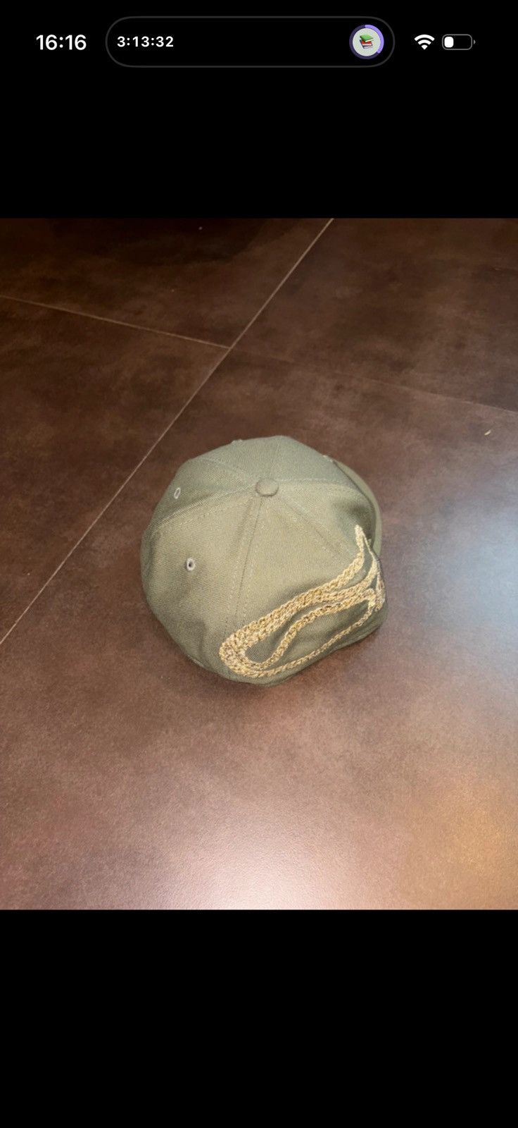 Supreme Supreme Jesus Piece S Logo Fitted Cap Size 28 - 2 Thumbnail