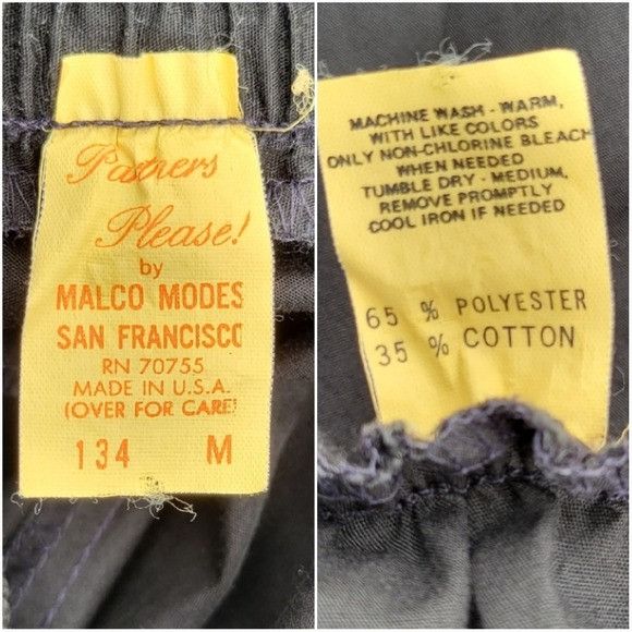 Vintage Vintage 70s Malco Modes Black Full Circle Square Dancing Ruf Size 30" / US 8 / IT 44 - 3 Thumbnail