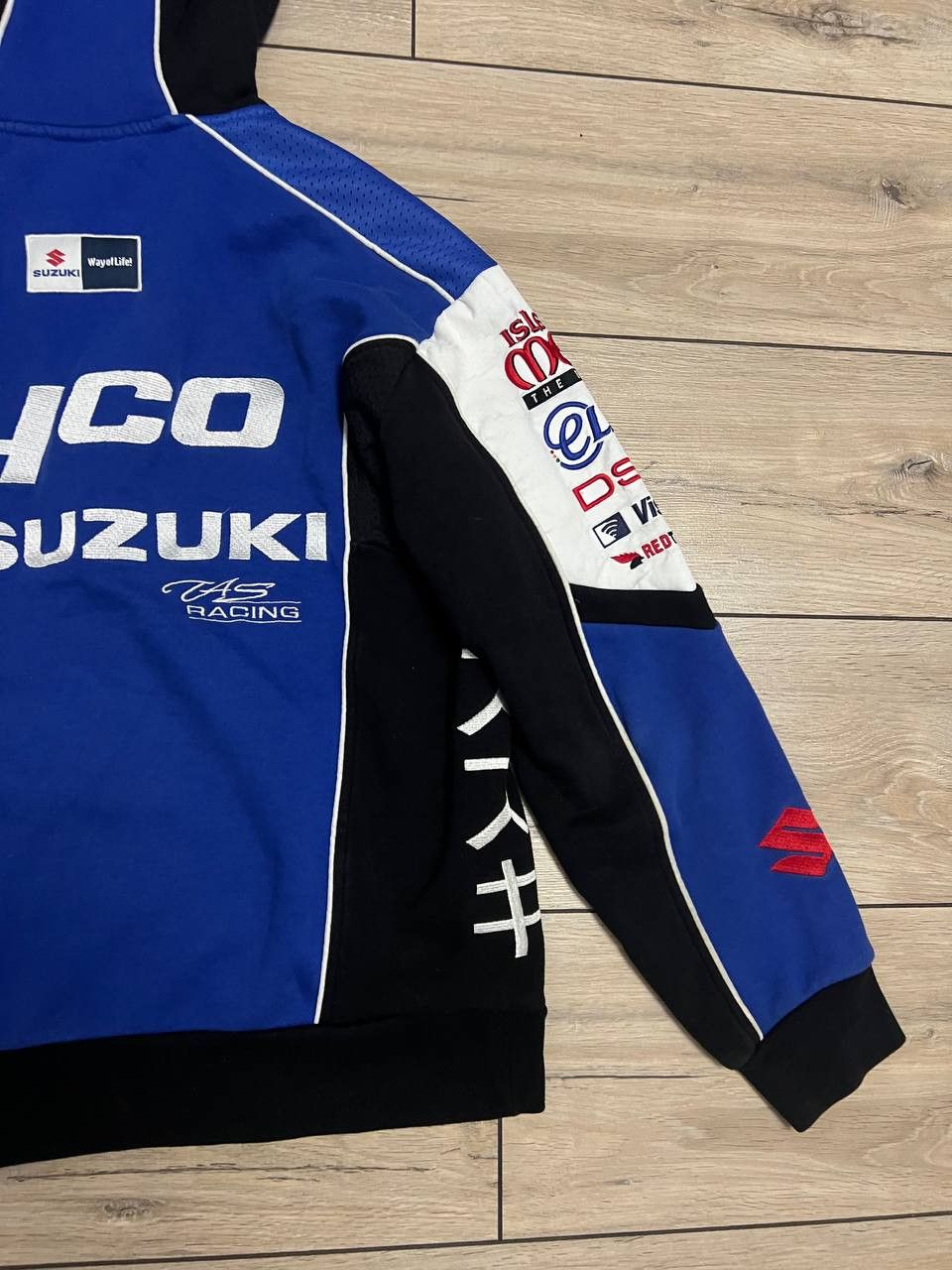 Formula 1 Suzuki Team Tyco Vintage Full Zip Hoodie Big Logo Racing Size US L / EU 52-54 / 3 - 12 Thumbnail