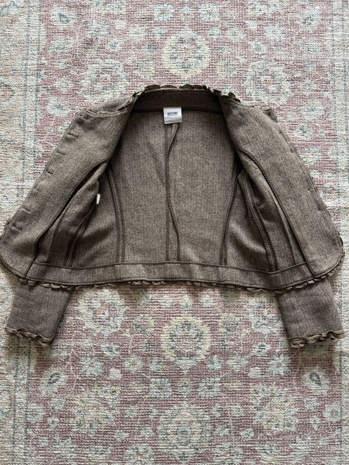 Moschino Moschino wool blend jacket vintage archive Size S / US 4 / IT 40 - 8 Thumbnail