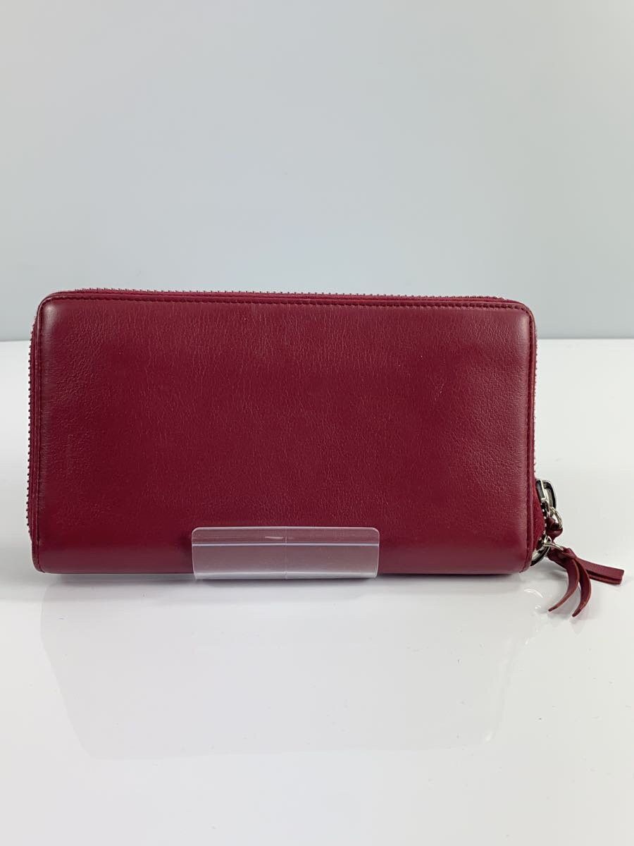 Balenciaga Balenciaga Paper Continental Leather Long Wallet Bordeaux Size ONE SIZE - 2 Thumbnail