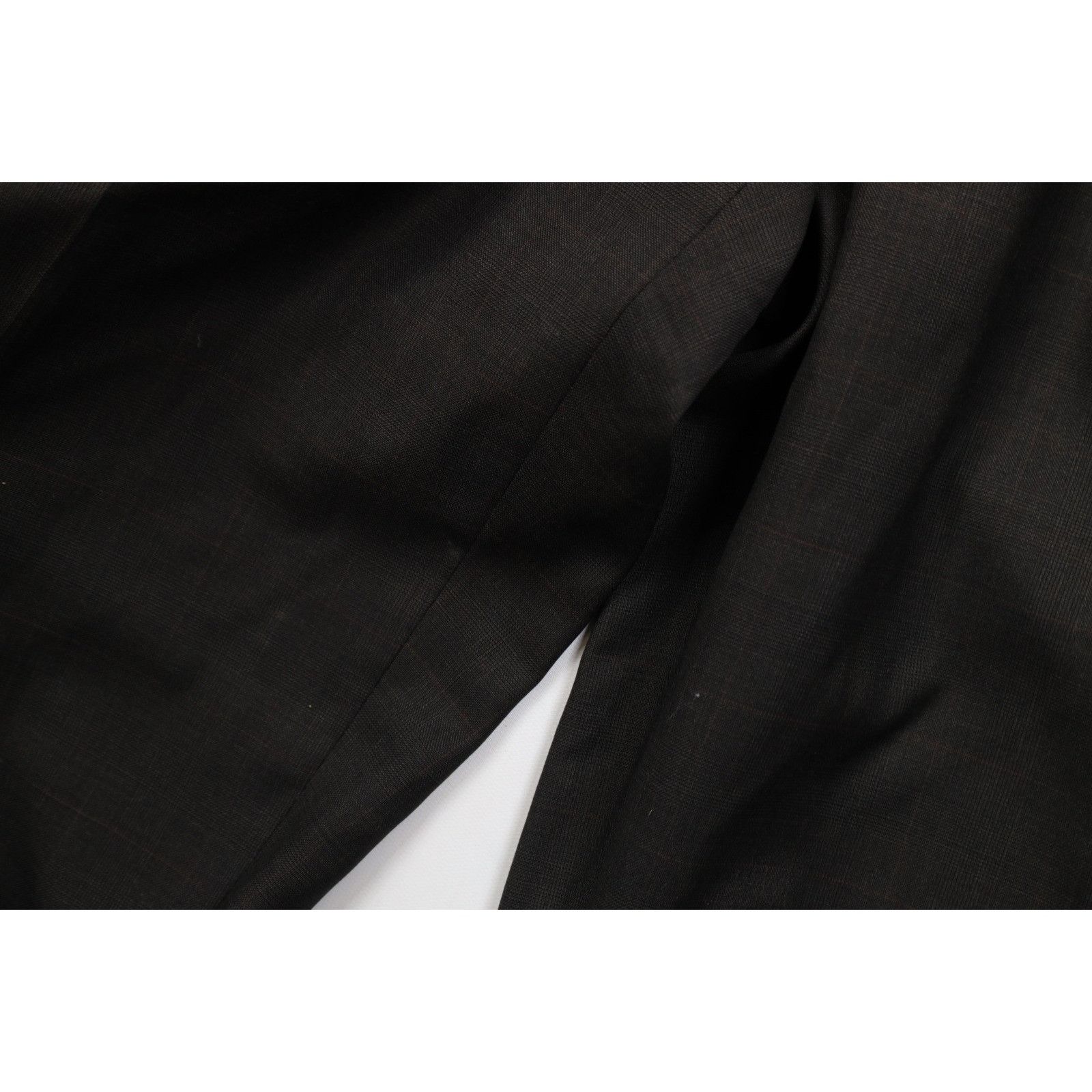 Polo Ralph Lauren Vintage 90s Ralph Lauren 2 Piece Suit Brown Plaid Size 46L - 19 Thumbnail