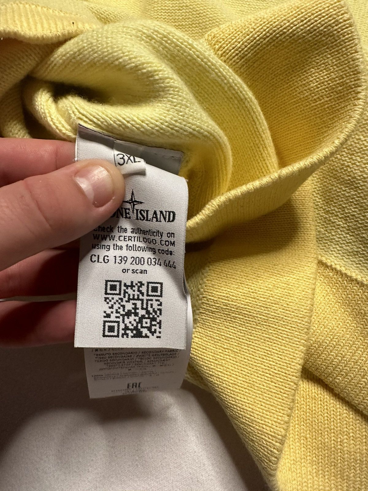Stone Island Stone Island Knit Sweater Size US XXL / EU 58 / 5 - 6 Thumbnail