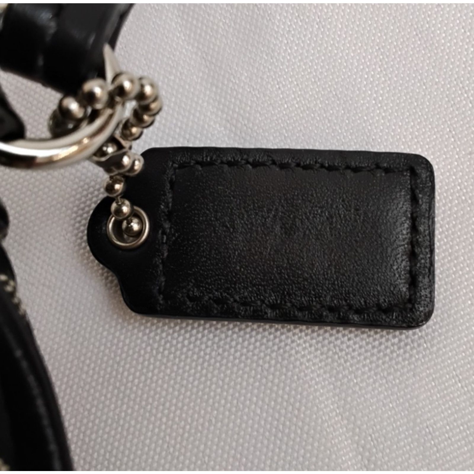 Coach Coach Wristlet Clutch Signature C Black Leather Trim Size ONE SIZE - 5 Thumbnail