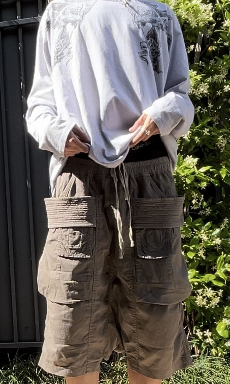 Rick Owens DRKSHDW】Creatch Cargo Shorts