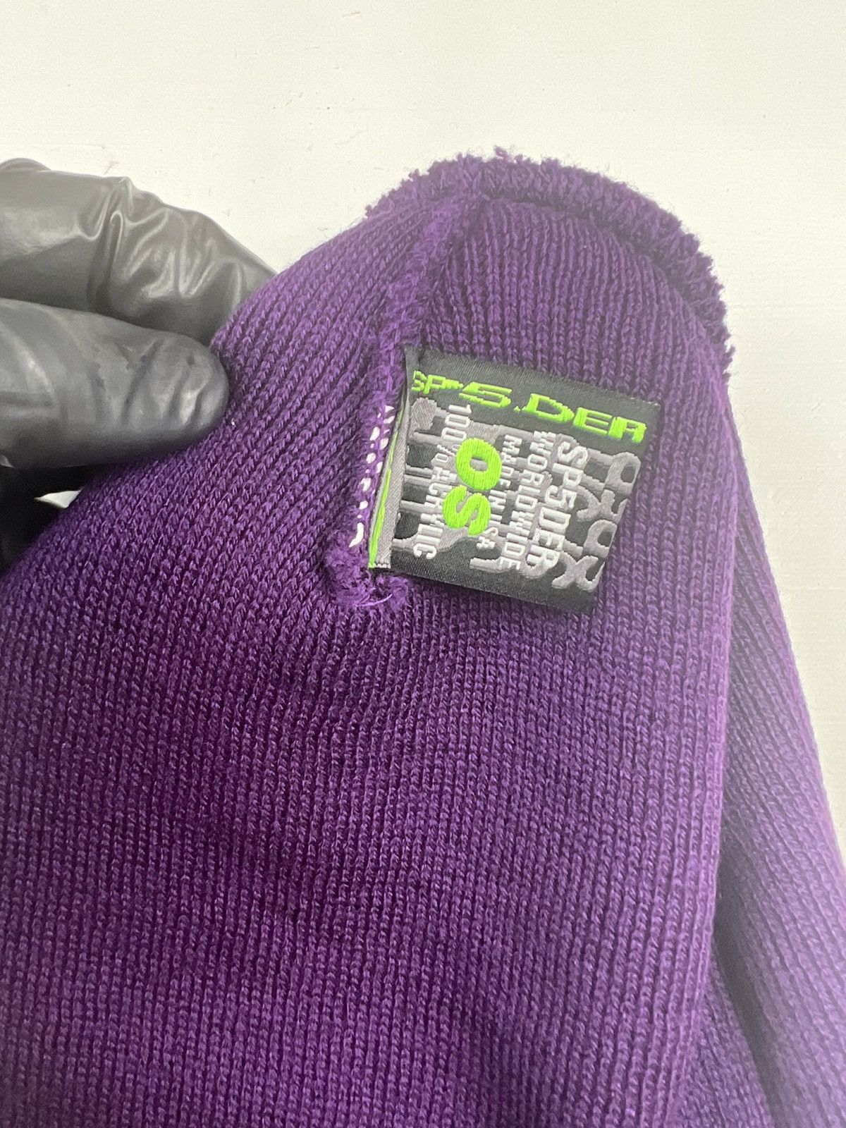 Sp5der Sp5der Rhinestone Beanie Size ONE SIZE - 5 Thumbnail