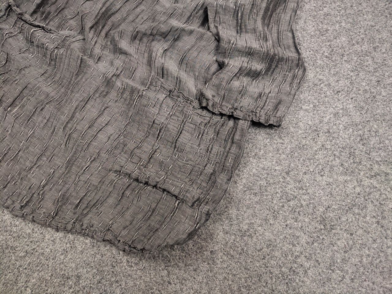 Other Grizas Design Light Linen Silk Blend Dark Gray Tunic Size S / US 4 / IT 40 - 6 Thumbnail