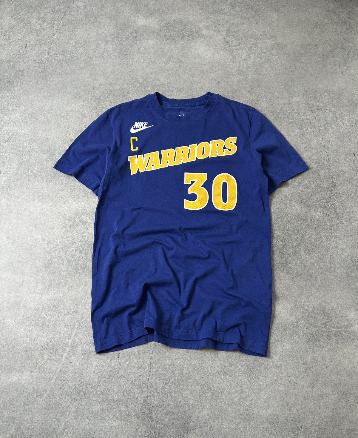 Nike Nike big logo warriors 30 shirts mens curry Size US M / EU 48-50 / 2 - 1 Thumbnail