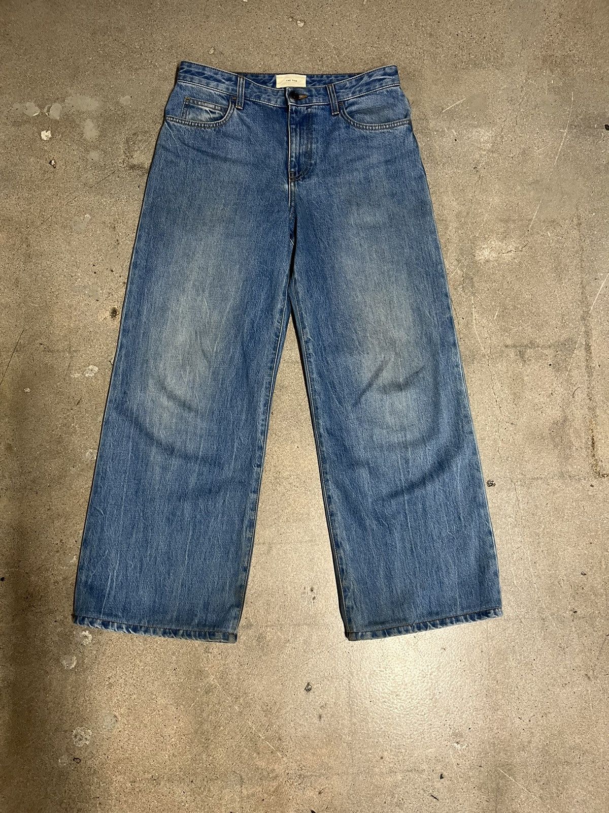 【THE ROW】egli high-rise wide-leg ジーンズ Egli high-rise wide-leg jeans in blue - The Row | Mytheresa
