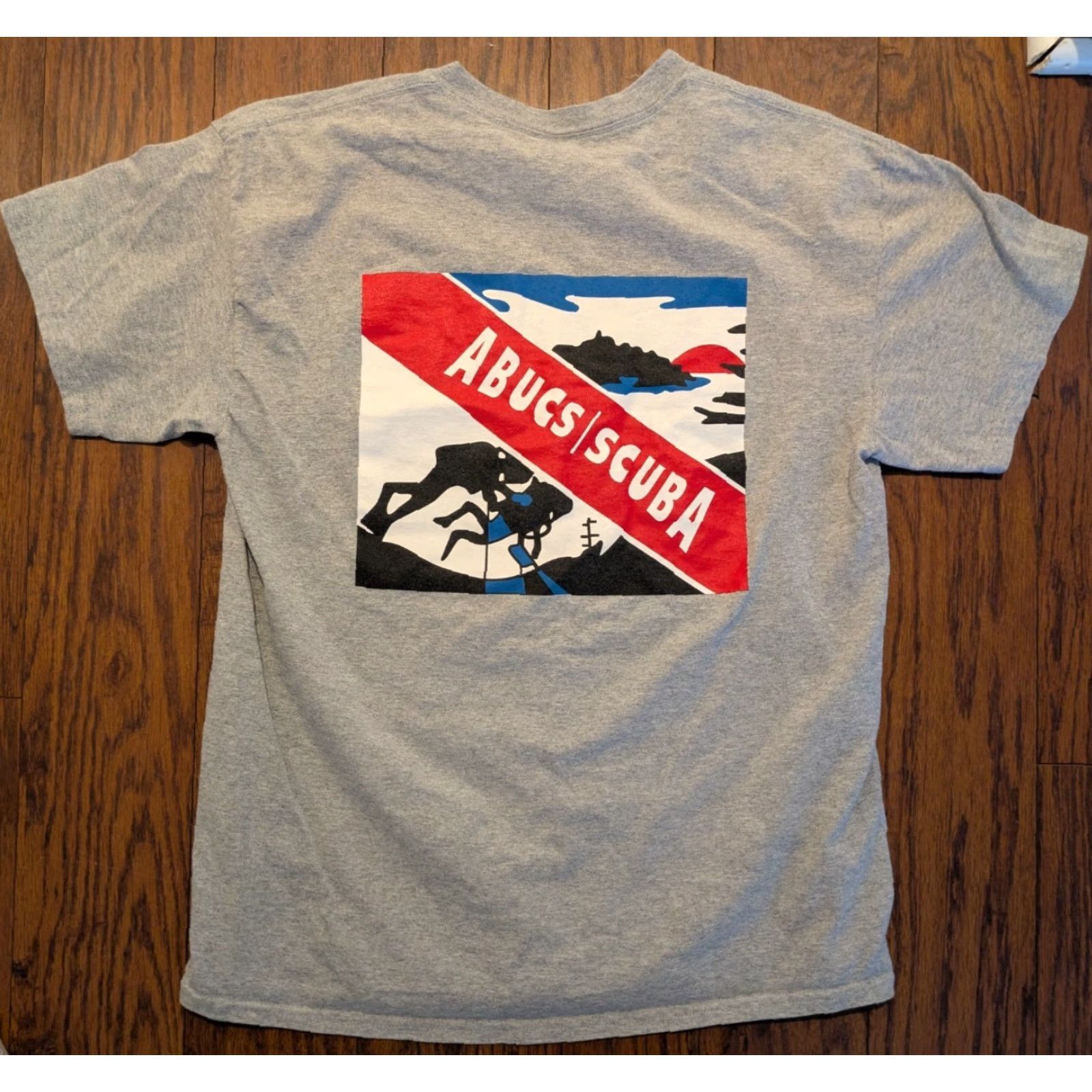 Gildan ABUCS Scuba Diving Charters Brockville Ontario Shipwrecks T Shirt Large Size US L / EU 52-54 / 3 - 3 Thumbnail