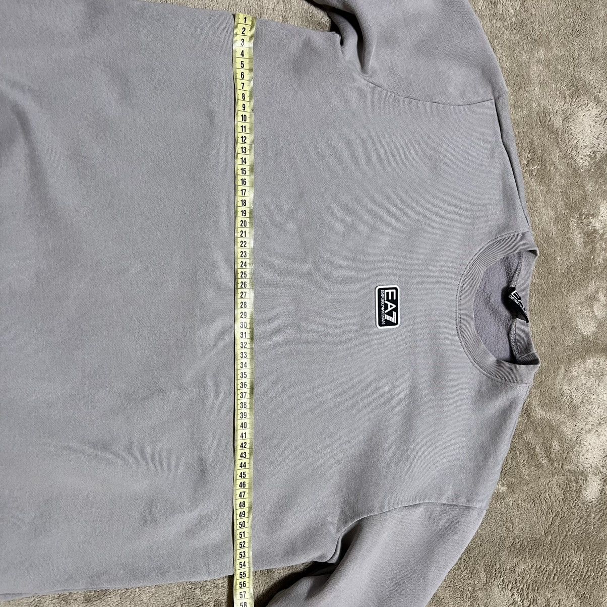 Emporio Armani Emporio Armani Center Logo Jumper Sweatshirt Gray Size L Size US L / EU 52-54 / 3 - 14 Thumbnail