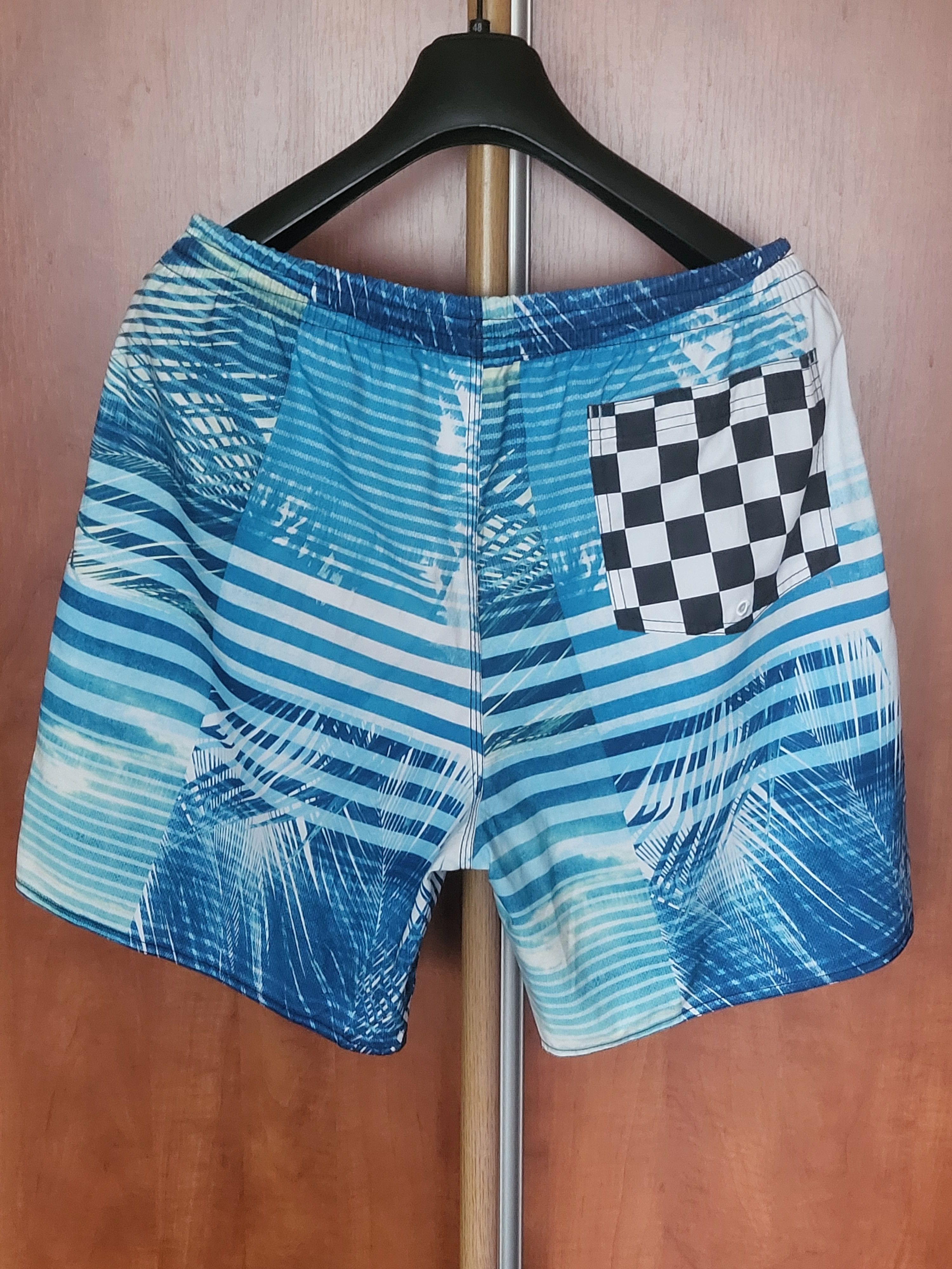 Quiksilver Vintage QUIKSILVER OVER PRINT Japanese style Shorts Size US 36 / EU 52 - 5 Thumbnail