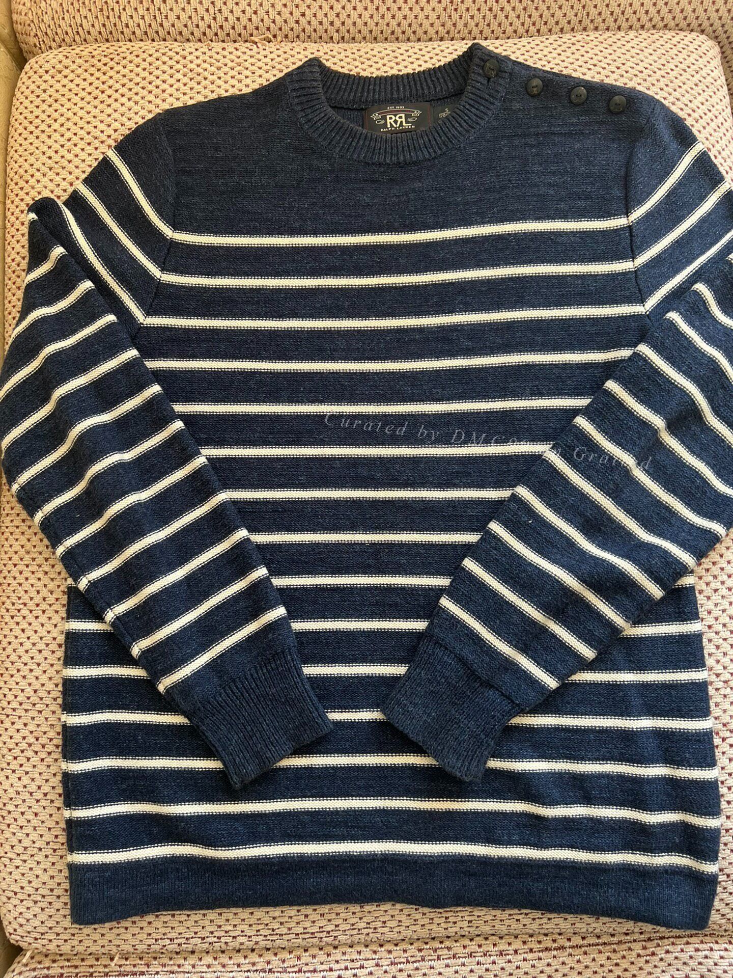 RRL Ralph Lauren RRL Striped Pullover Vintage Size US S / EU 44-46 / 1 - 1 Thumbnail