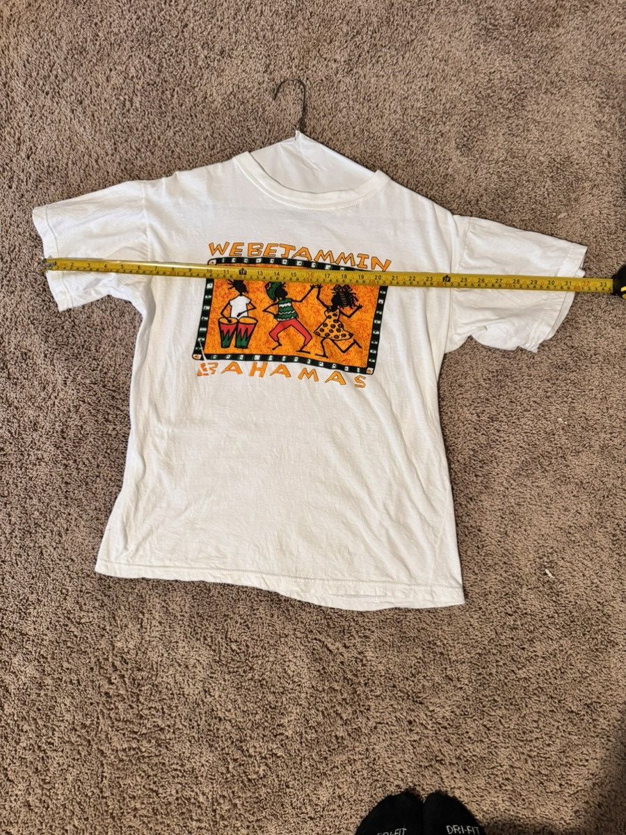 Other Vintage 90’s Bahamas Cotton T-shirt Size US L / EU 52-54 / 3 - 3 Thumbnail