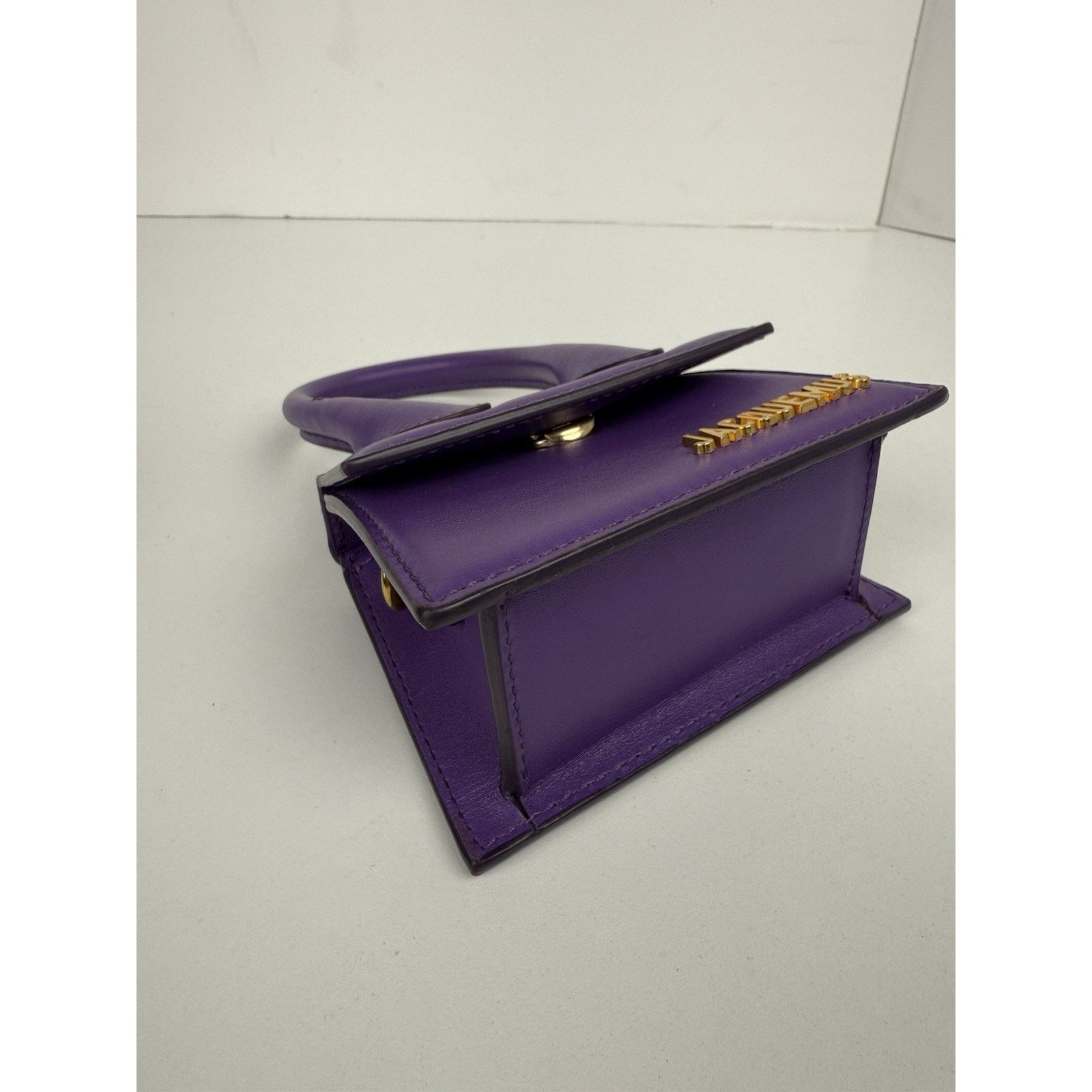 Jacquemus Jacquemus Le Chiquito Top-handle Mini Bag in Purple Size ONE SIZE - 6 Thumbnail