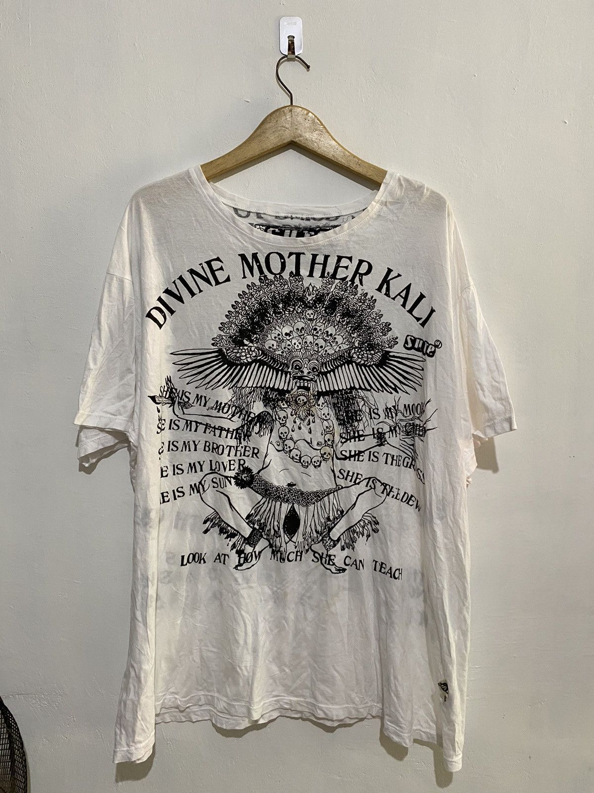 Japanese Brand Japanese sure mega print poem oversize tshirts Size US XXL / EU 58 / 5 - 1 Thumbnail