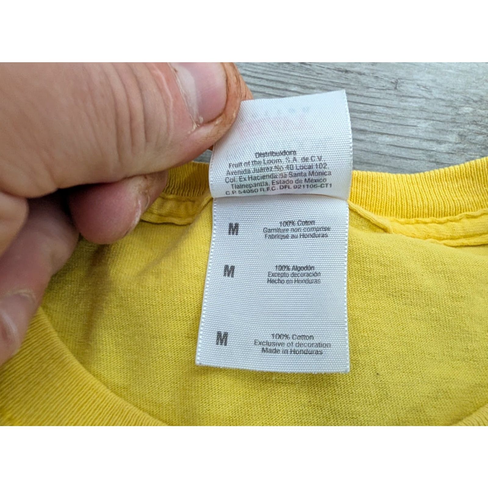 Fruit Of The Loom VINTAGE Trey Burke Tr3y Big head Michigan Wolverines Yellow Tee Shirt Rare VHTF Size M Size US M / EU 48-50 / 2 - 5 Thumbnail