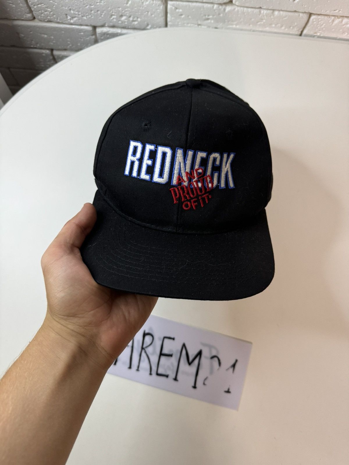 Vintage Redneck and proud of it cap hat Size ONE SIZE - 2 Thumbnail