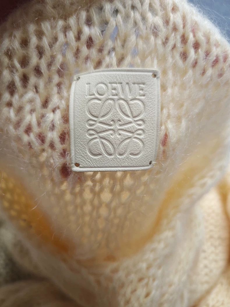 Loewe LOEWE Colorful round neck lace-knitted sweater with floral Size XS / US 0-2 / IT 36-38 - 5 Thumbnail