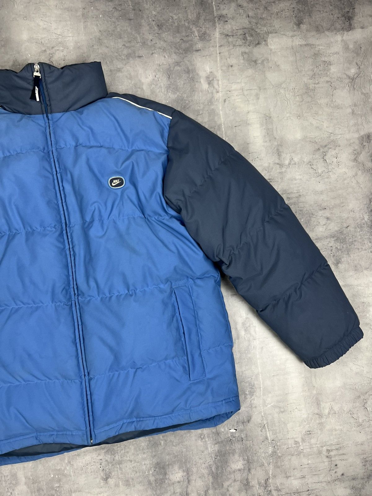 Nike × Vintage Vintage Nike Puffer Down Jacket Size L Size US L / EU 52-54 / 3 - 3 Thumbnail