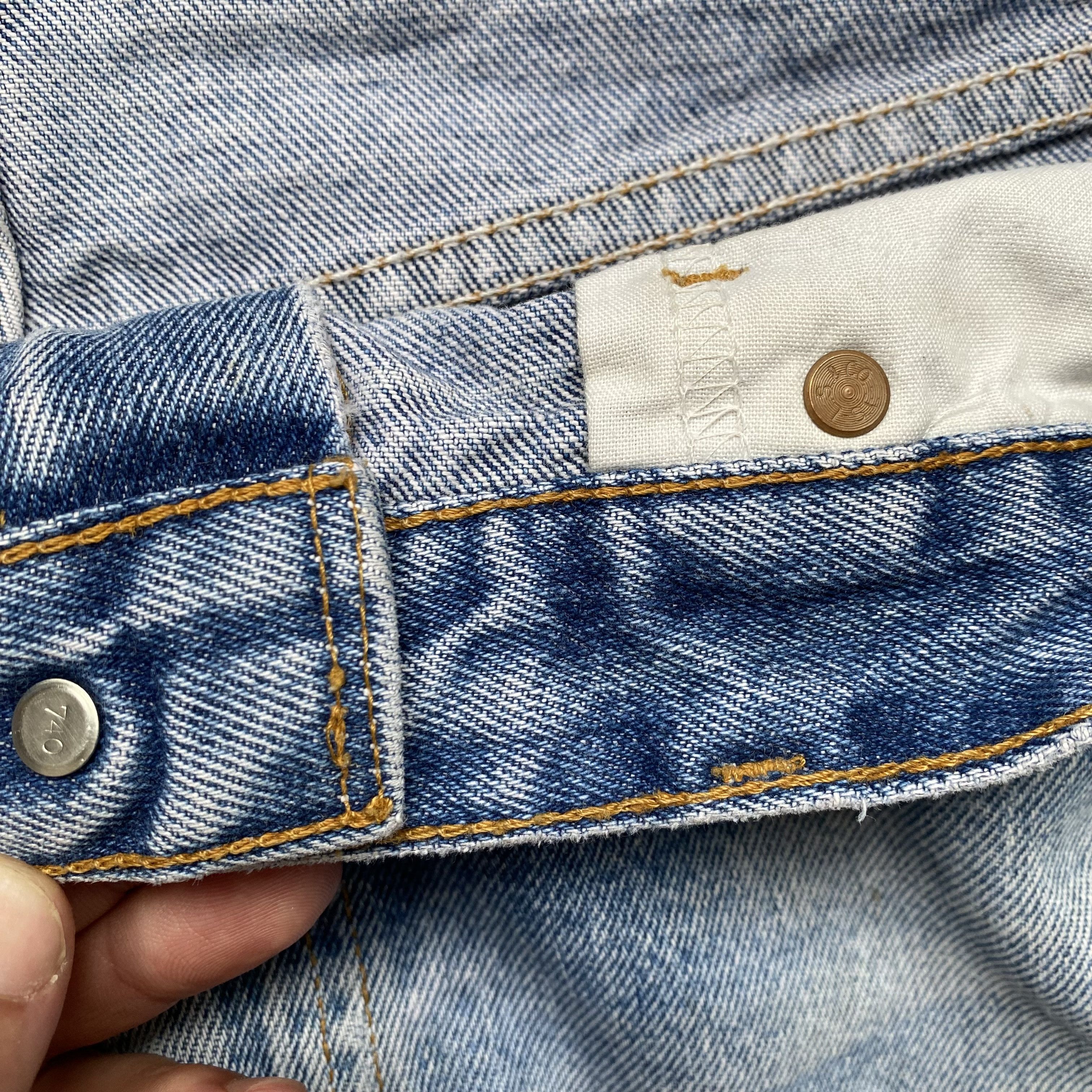 Levi's Vintage Clothing 👖Vintage 90's Distressed Levis jeans 505 Denim pants Y2K Size US 32 / EU 48 - 12 Thumbnail