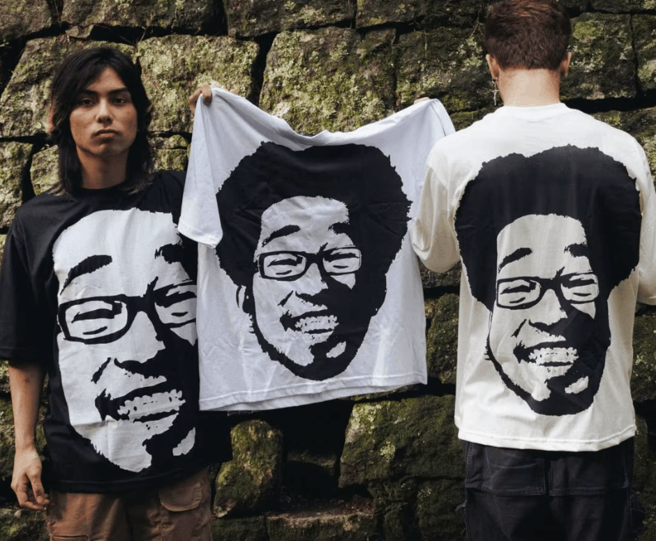 Japanese Brand Vintage Street Hip Hop Portrait Printed T-shirt Size US S / EU 44-46 / 1 - 4 Thumbnail