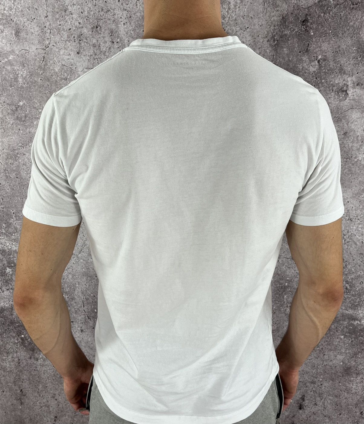 Allsaints Allsaints T-Shirt Basic Small Logo Embroidery Y2K White Sz M Size US M / EU 48-50 / 2 - 10 Thumbnail