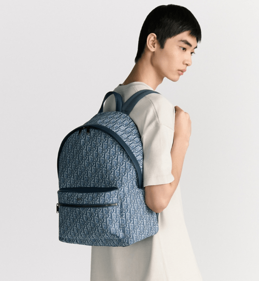 Dior o1w1db10426 1VOBA0 Size : OS / Rider Backpack in Blue Size ONE SIZE - 5 Thumbnail