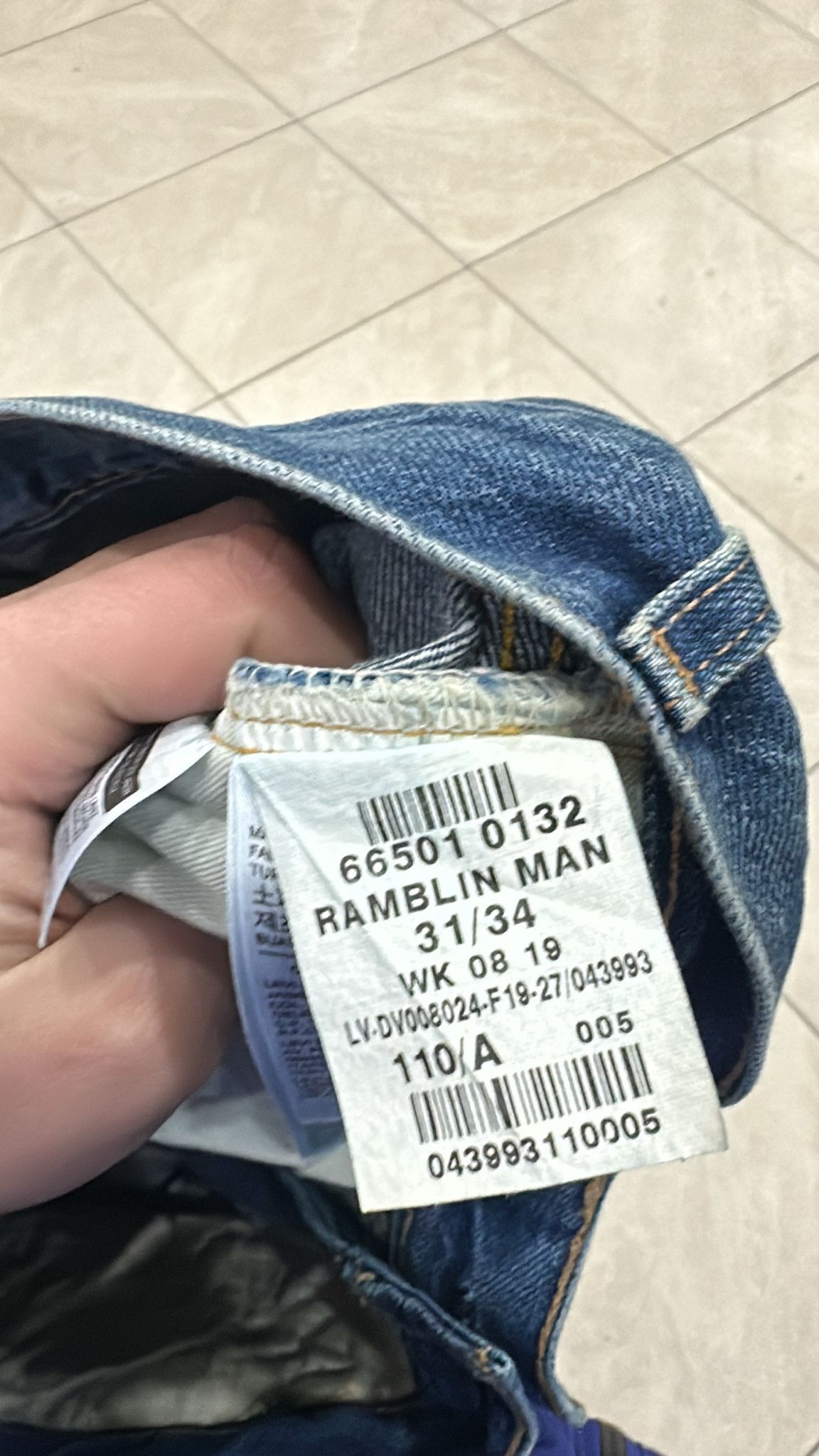 Levi's Vintage Clothing LVC Levi's Vintage Clothing 1966 501XX BigE Selvedge Jeans Size US 31 - 7 Thumbnail