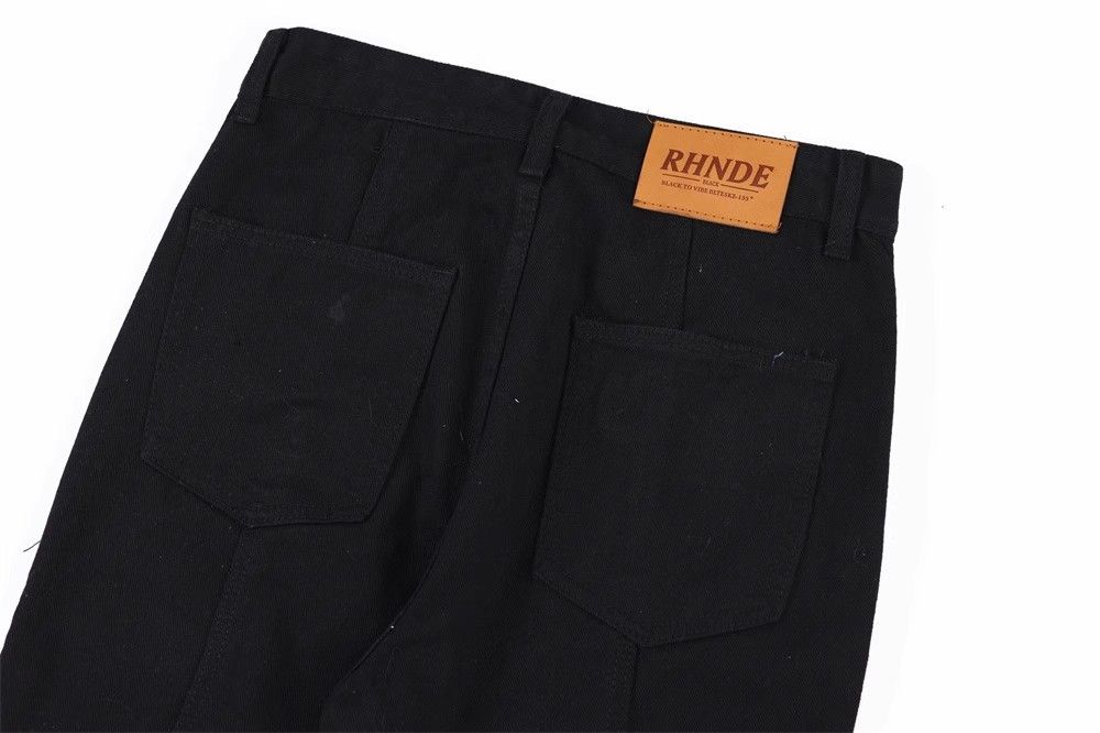 Japanese Brand × Jean Men's street casual versatile loose stitching straight jeans Size US 32 / EU 48 - 6 Thumbnail