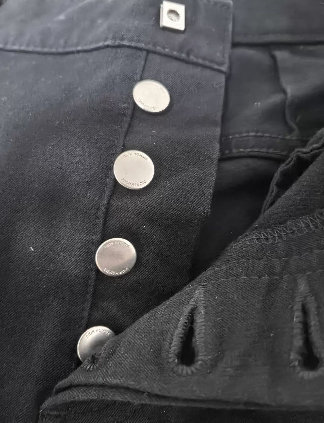 Dior Dior Homme SS10 Super Slender Black Jeans | Grailed