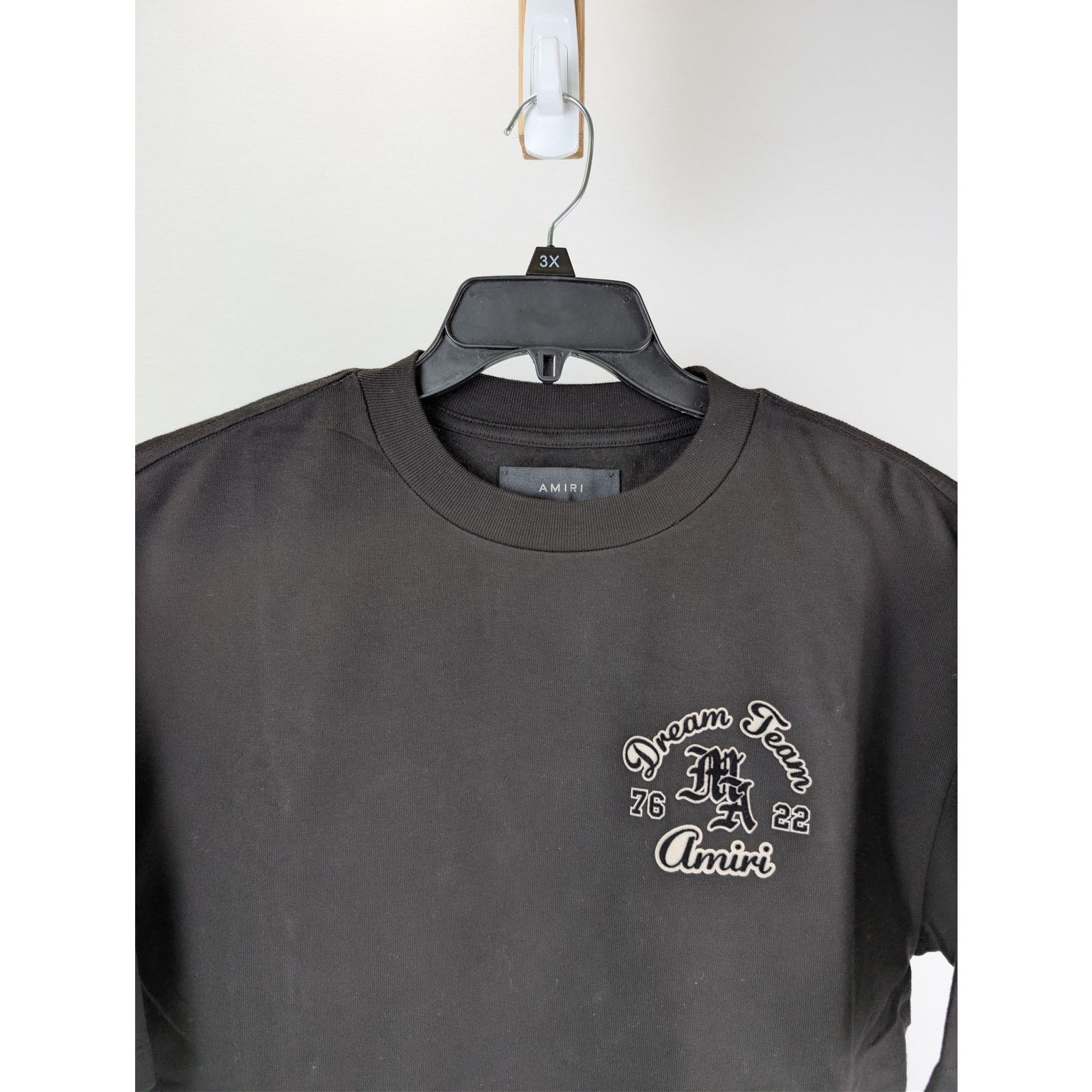 Amiri o1rshd1 Q:2 / Dream Team Oversized Tee T-shirt in Black Size US M / EU 48-50 / 2 - 7 Thumbnail