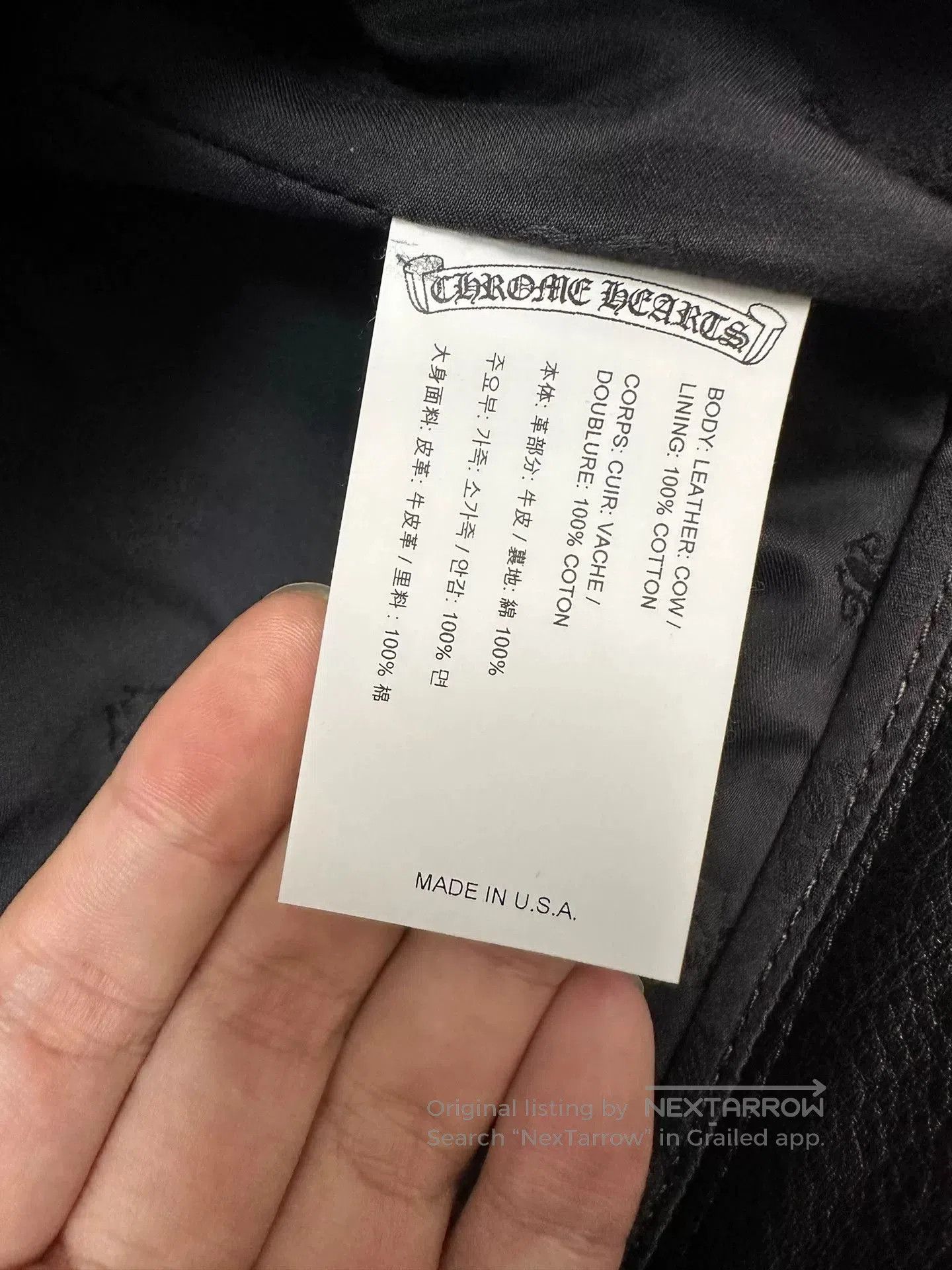 Chrome Hearts Chrome Hearts Leather Double Knee Pants. Size US 34 / EU 50 - 7 Thumbnail