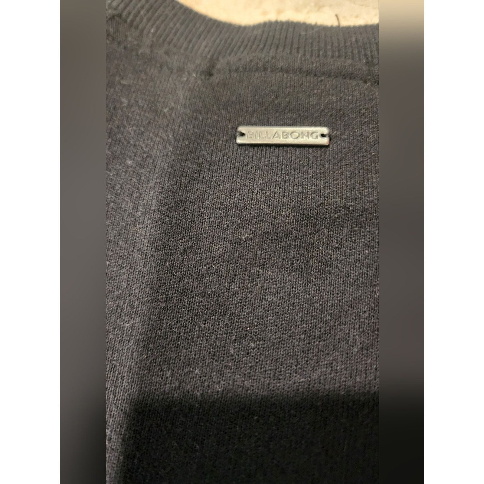 Billabong Billabong Black Crewneck Balloon-Sleeve Sweater Women's Med Size M / US 6-8 / IT 42-44 - 10 Thumbnail