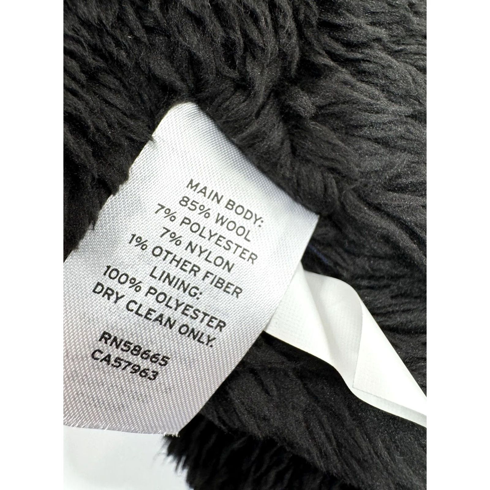 Nordstrom NORDSTROM Wool High Pile Sherpa Fur Lined Ranch Field Mens L Jacket MINT - Blue - L - Wool Blend - Fur Lining - Ranch Style - Jacket - Men Size US L / EU 52-54 / 3 - 7 Thumbnail