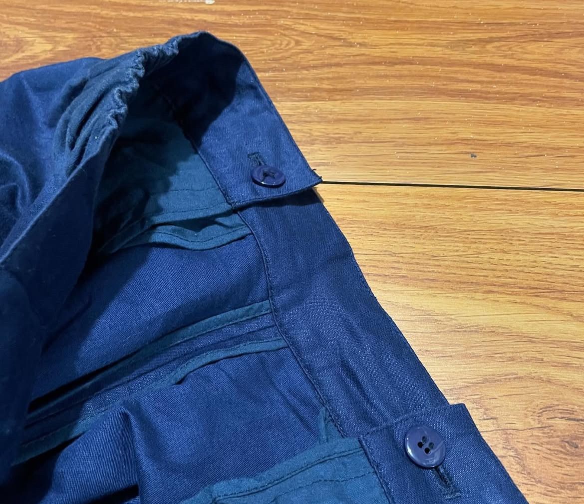 Beams Plus 2000s Ray Beams Kimono Flare Hakama Box Tuck Wide Pants Size US 33 - 6 Thumbnail