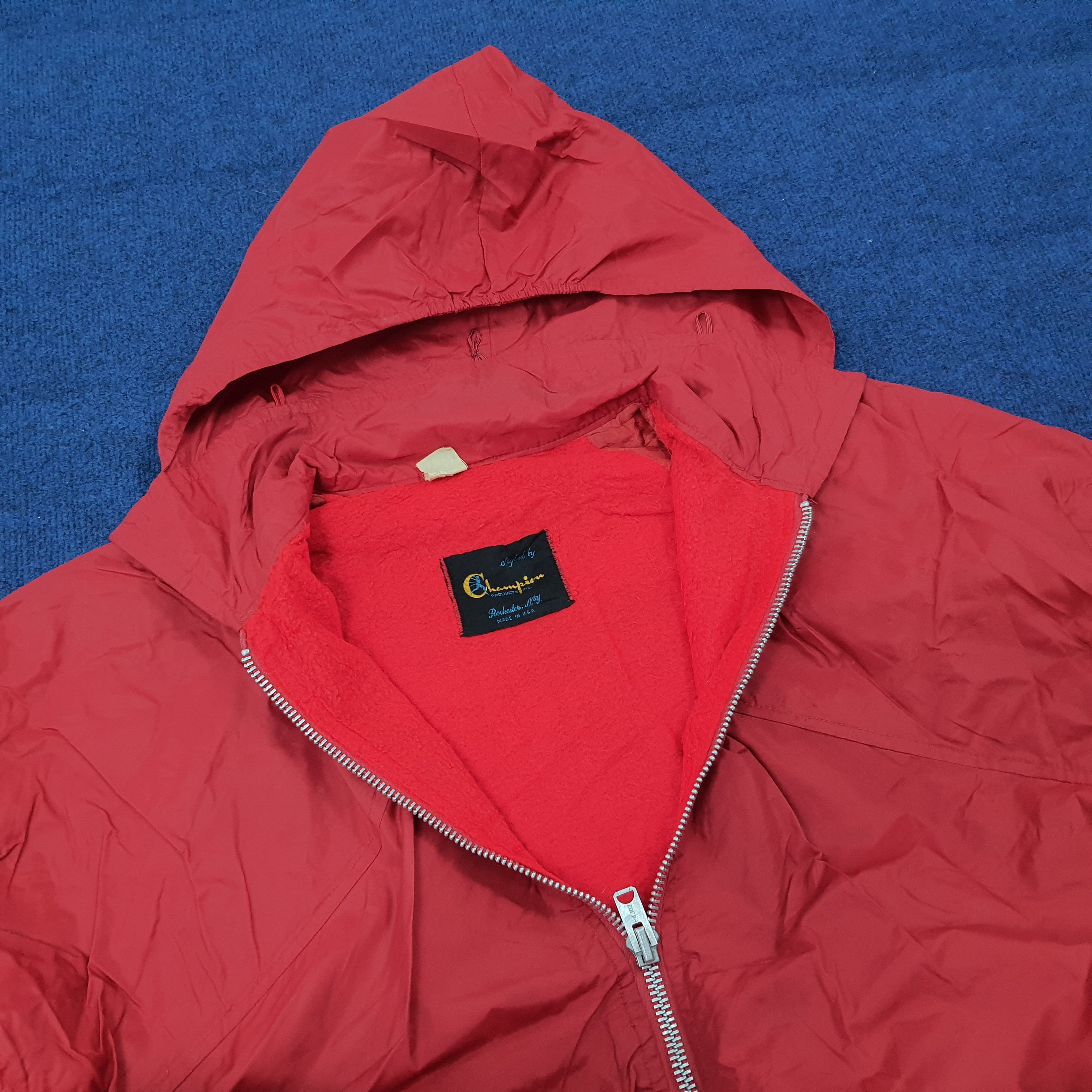 Champion Vintage 70s Champion Red Berkeley Bears Coach Jacket C274N9 Size US XXL / EU 58 / 5 - 5 Thumbnail