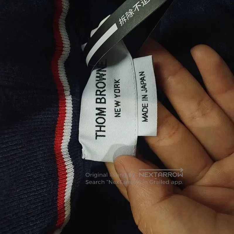Thom Browne Thom Browne Black Cotton Women's Casual Pants . Size 23" - 4 Thumbnail