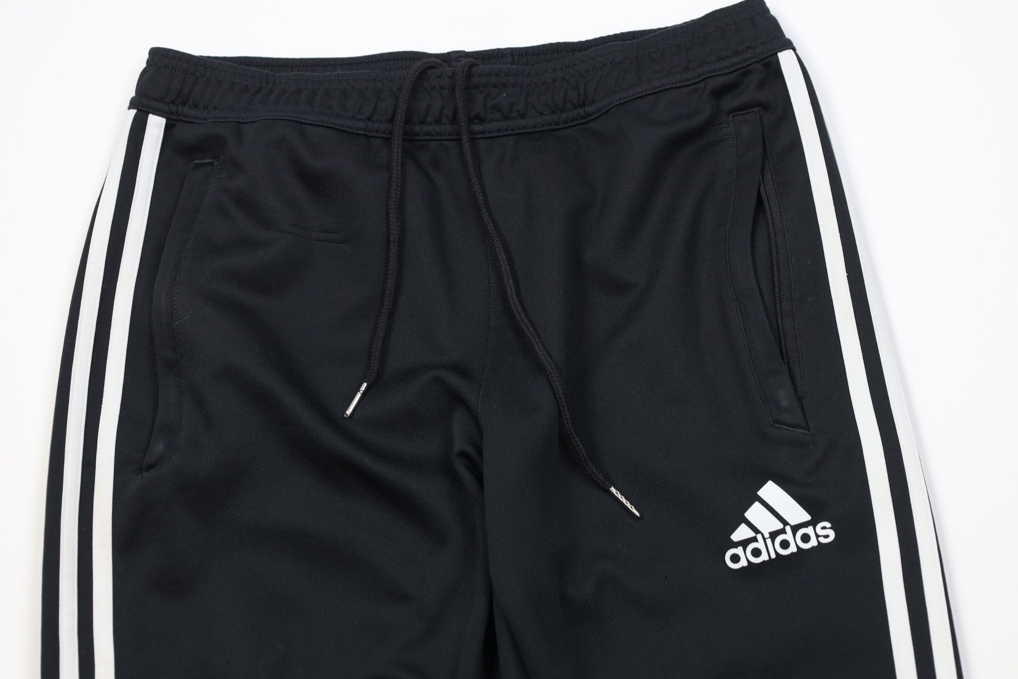 Adidas Vintage Y2K Adidas Striped Tapered Leg Running Soccer Pants Size US 32 / EU 48 - 2 Thumbnail