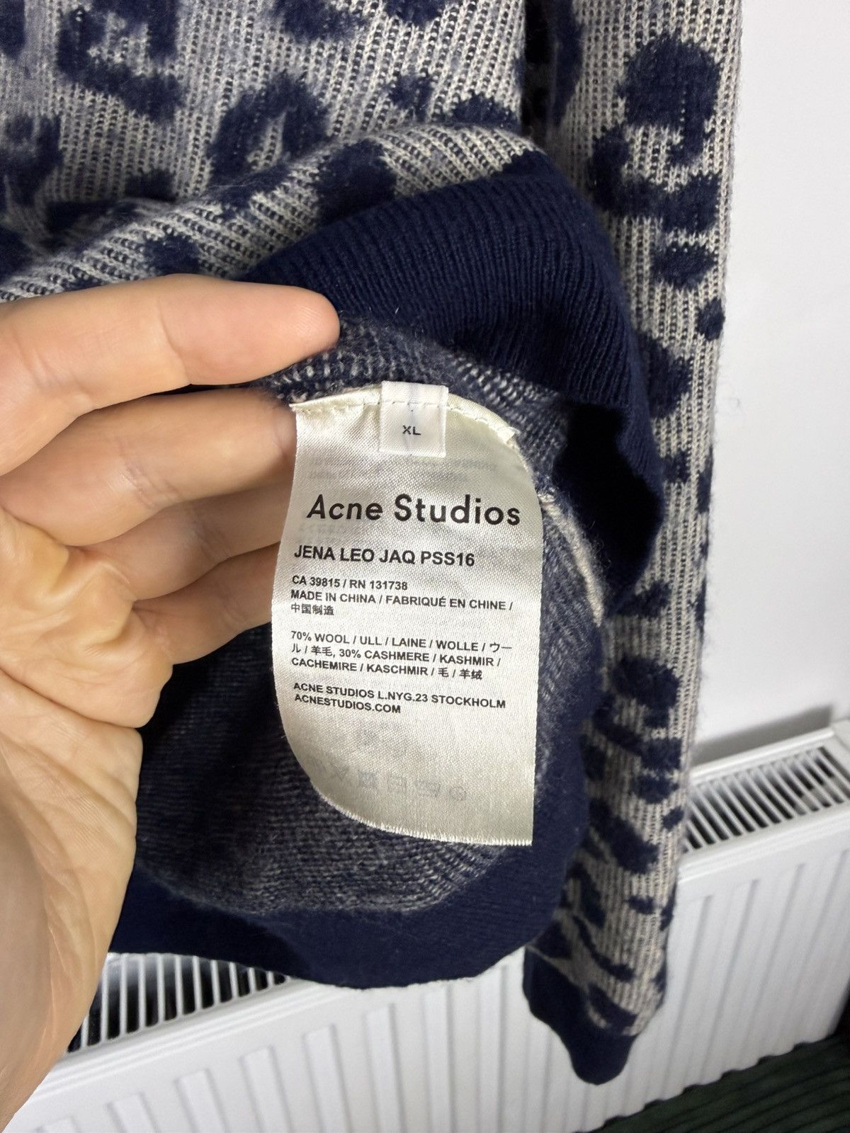 Acne Studios Acne Studios Leo Wool Cashmere Knit Sweater Streetwear hype Size US L / EU 52-54 / 3 - 4 Thumbnail