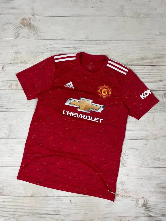 Adidas Adidas Manchester United 2020 2021 Home Shirt Soccer Jersey Size US M / EU 48-50 / 2 - 1 Thumbnail