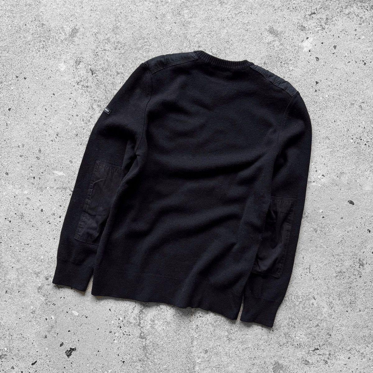 Designer × Saint James SVSA Saint James Mens Blue Long Sleeve Wool Sweater Pullover Size US S / EU 44-46 / 1 - 3 Thumbnail