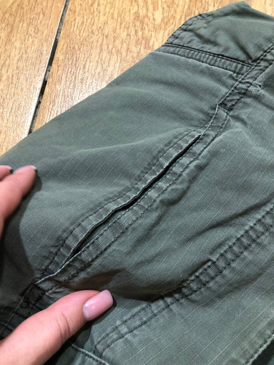 Nike Vintage Nike Shorts Cargo Green Khaki Y2K Size US 34 / EU 50 - 14 Thumbnail