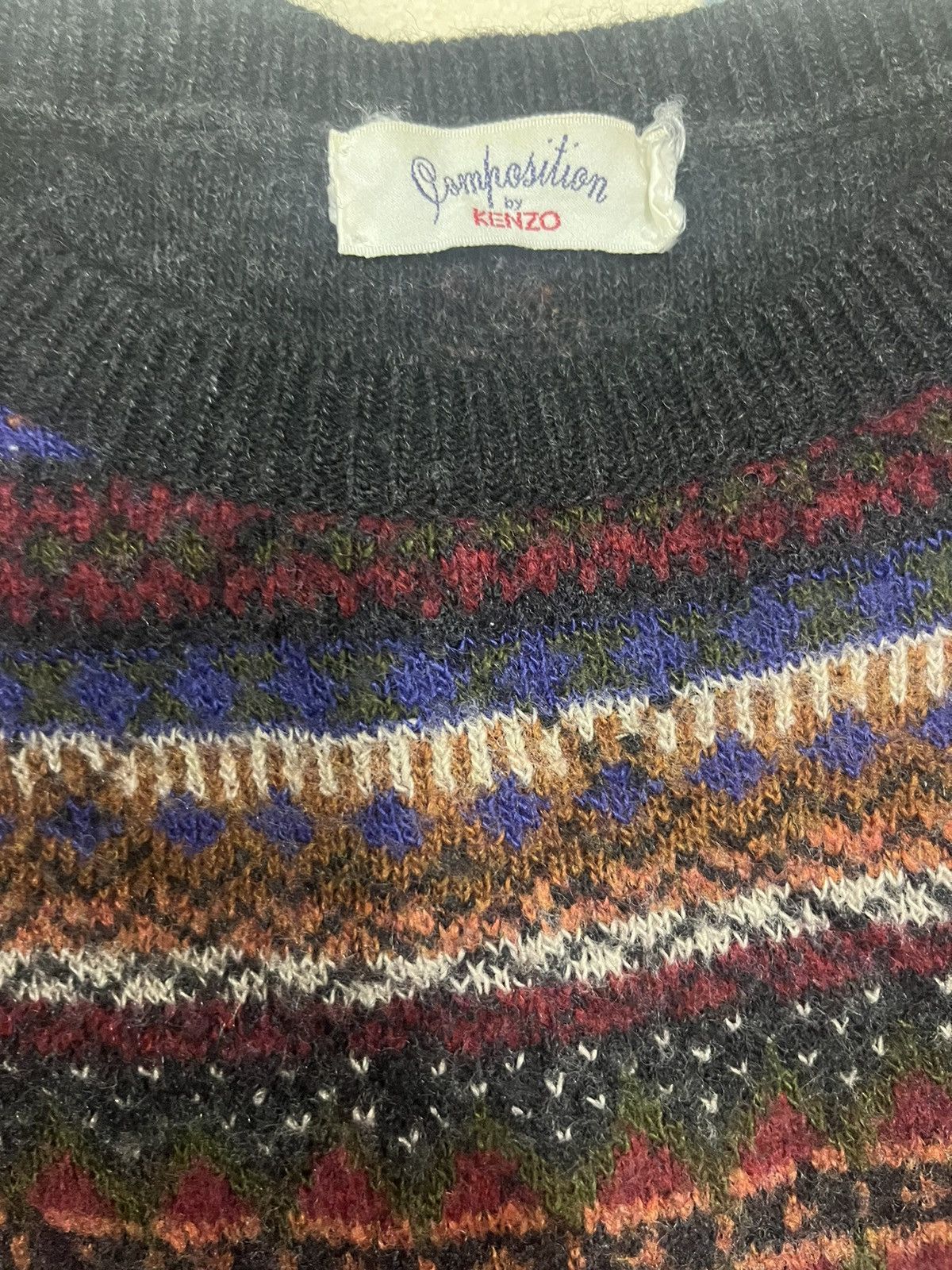 Kenzo × Vintage Kenzo knitwear designer old money style Size US M / EU 48-50 / 2 - 11 Thumbnail