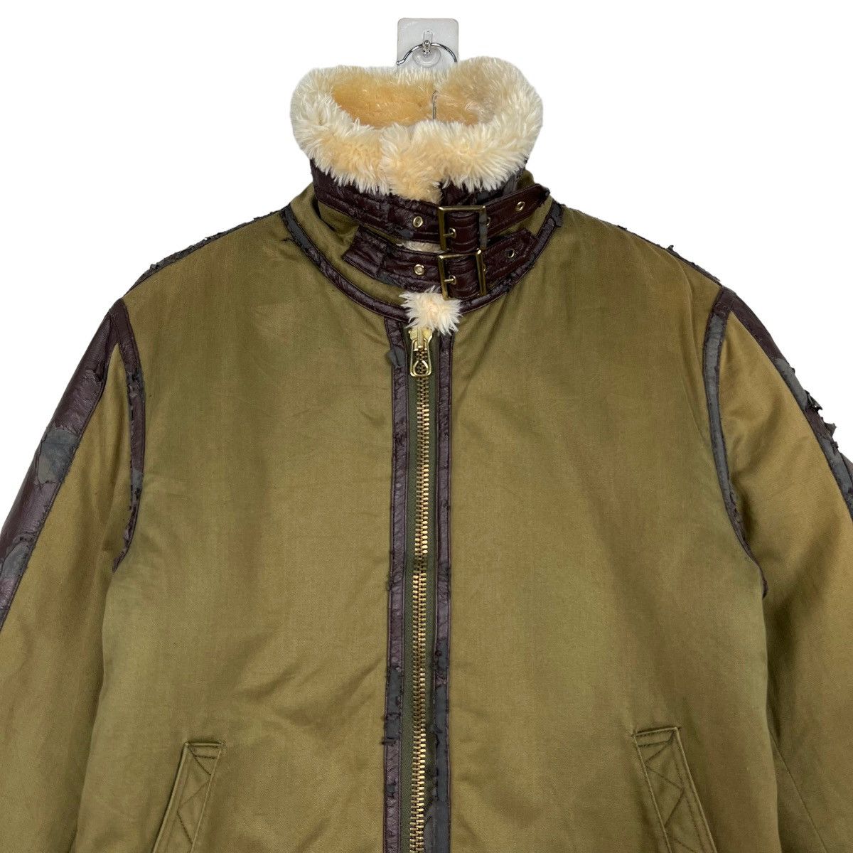 Japanese Brand 🔥 HOUSTON FAUX FUR LINING DECK JACKET Size US M / EU 48-50 / 2 - 3 Thumbnail