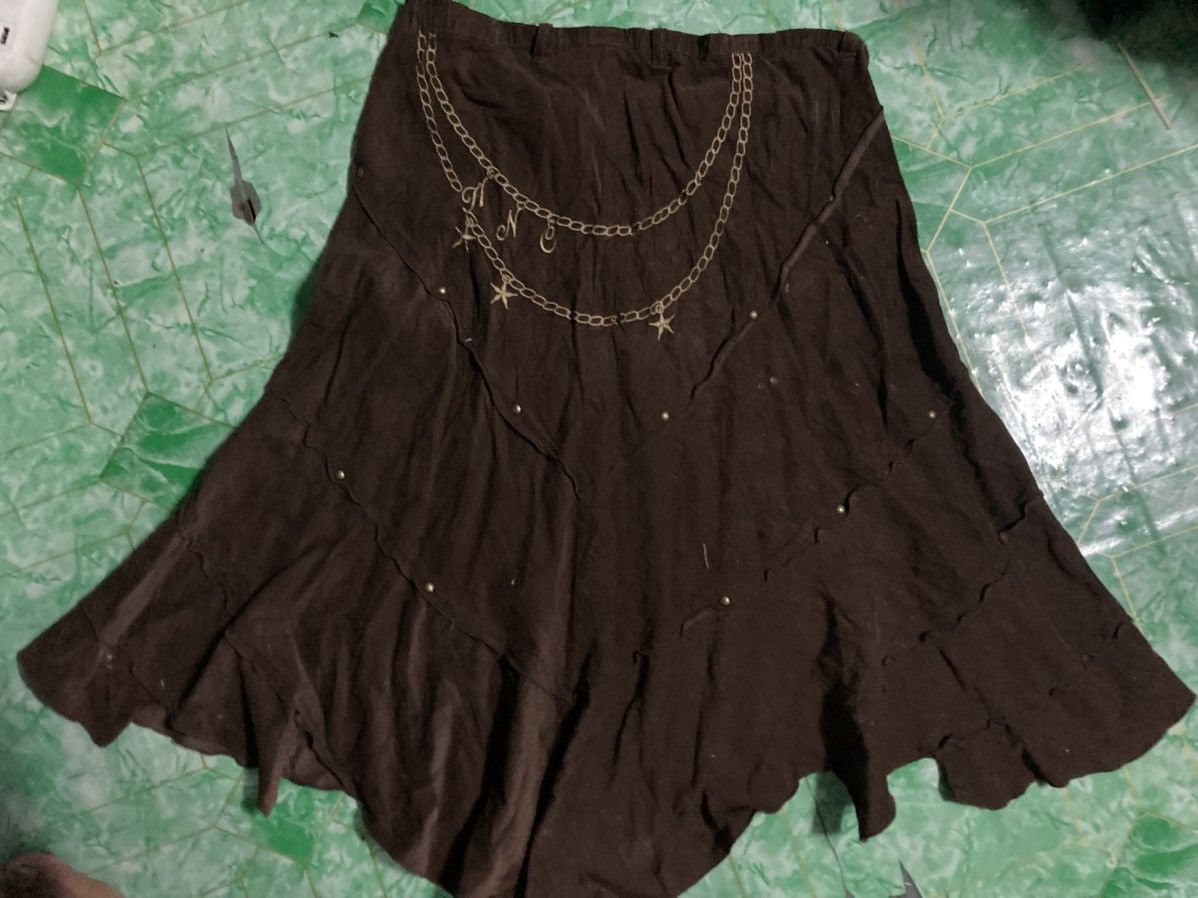 Designer Hiromichi Nakano Bohemian Skirt y2k Size 27" / US 4 / IT 40 - 1 Thumbnail