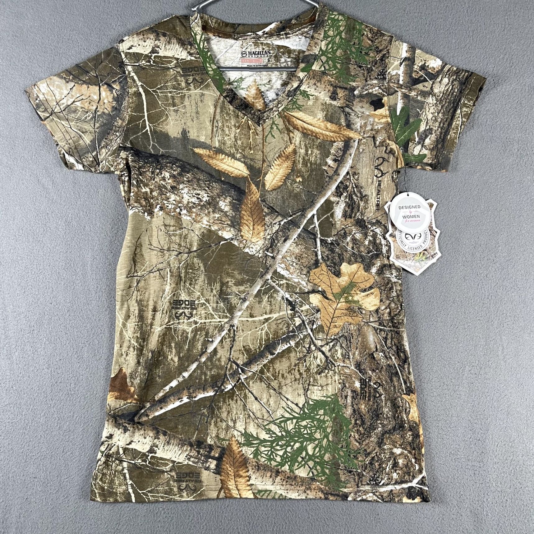 Vintage Magellan Outdoors Shirt Womens Small Realtree Edge Camo Hunt Gear Hill Zone Tee Size S / US 4 / IT 40 - 2 Thumbnail